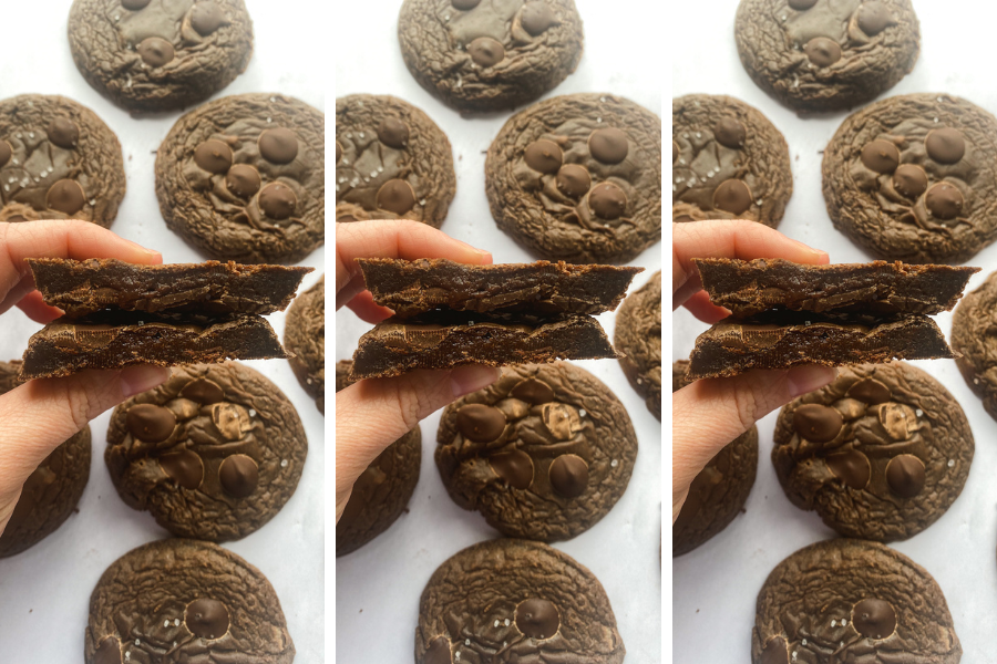 Simple and Fudgy Brownie Mix Cookies